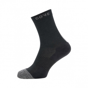 Gore Wear Chaussettes Gore Wear Thermo Mid Socks Noir/Gris 2020-2021