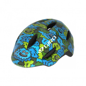 Giro Giro Scamp Helm voor Kinderen Blauw/Groen Creature Camo 2020