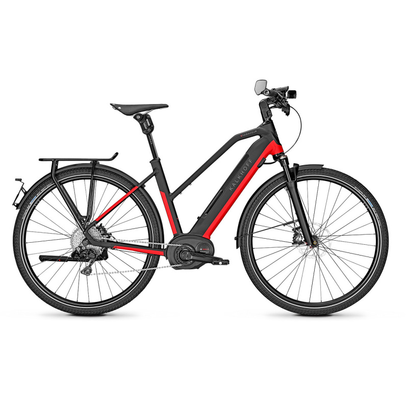 Vélo Electrique 45 km/h Kalkhoff Endeavour 5 B45 Excite 500 Trapèze Rouge/Noir 2019 (633528964-6) (633528966)