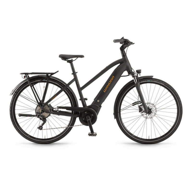Vélo Electrique Winora Sinus i10 500 Trapèze Noir Mat 2021 (44261100) (4426110044)