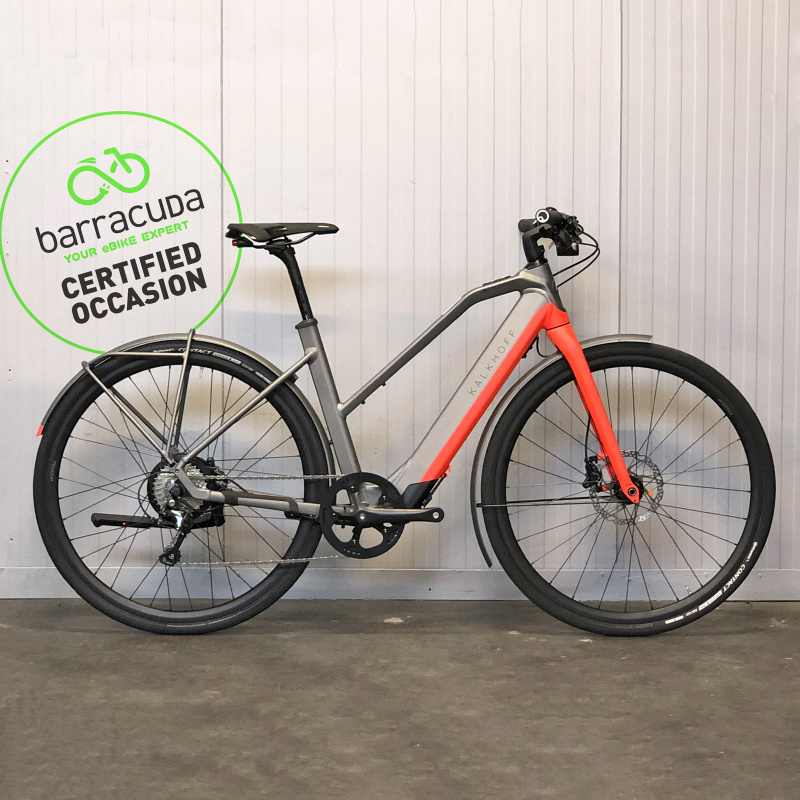 Vélo Electrique Occasion Cube Cross Hybrid Pro 400 Rouge/Gris 2019