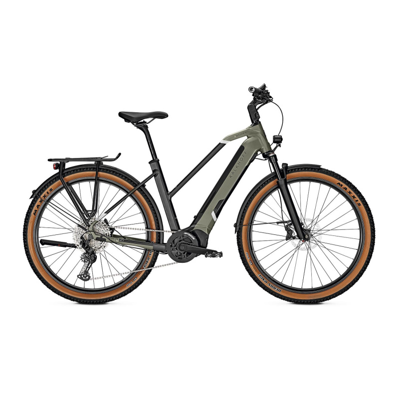 Vélo Electrique Kalkhoff Entice 5.B Advance+ 625 Trapèze Vert/Noir 2022 (641528225-6)