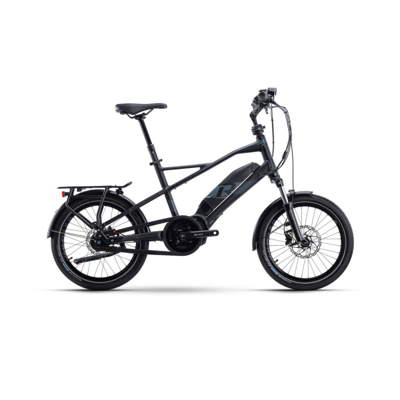 Vélo Electrique R Raymon CompactRay E 4.0 500 Noir/Gris 2021  (5500002300)