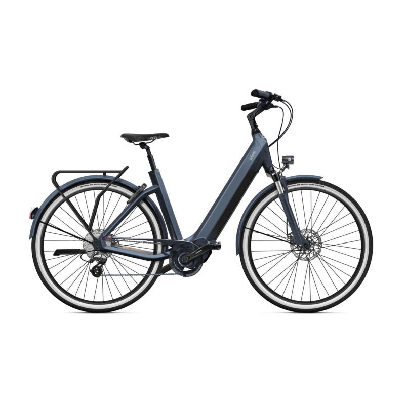 Vélo Electrique O2feel iSwan City Up 5.1 432 Easy Entry Gris Anthracite 2023  (5119)