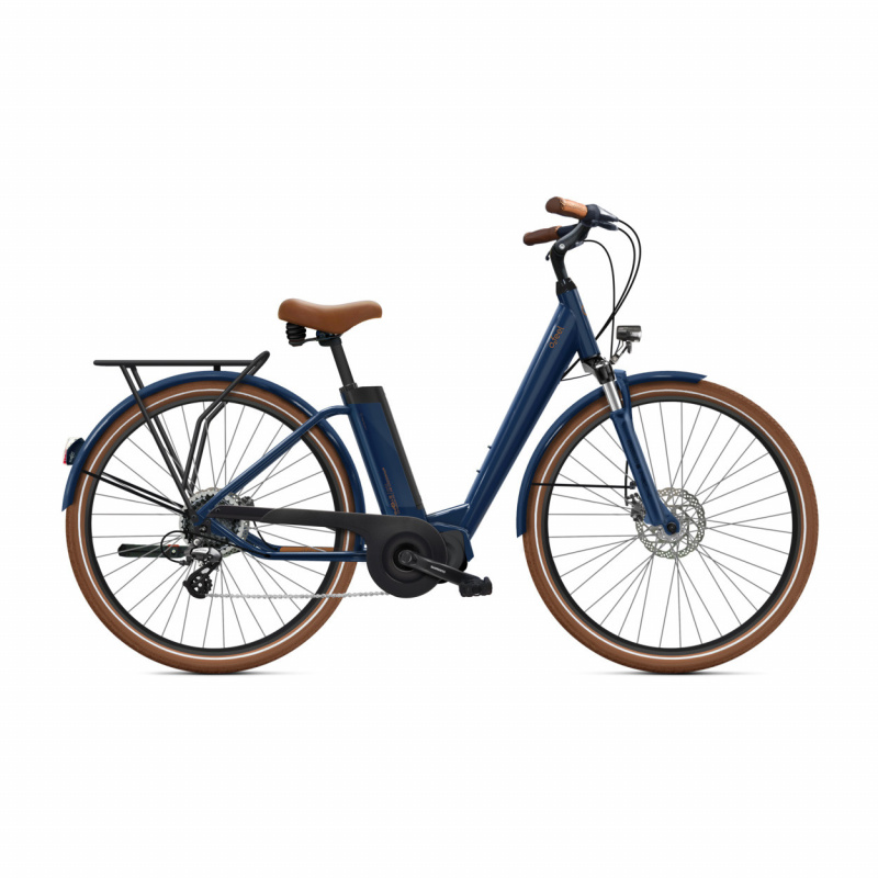 Vélo Electrique O2feel iVog City Up 4.1 400 Easy Entry Bleu Boréal 2022 Small / 43 cm (8617)
