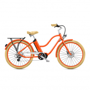 O2feel Vélo Electrique O2feel iPop Boost 4.1 400 Orange Corail 2022 (8600)