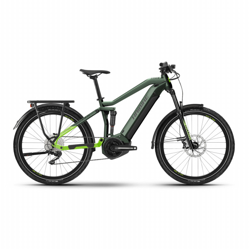 Vélo Electrique Haibike Adventr FS 8 630 Vert 2022 (451762)