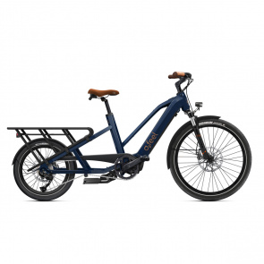 O2feel Vélo Electrique O2feel Equo Cargo Boost 3.1 432 Trapèze Bleu Boréal 2023 (8896)