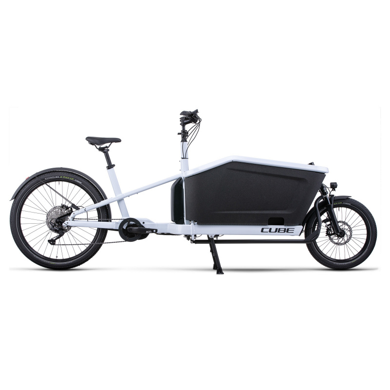 Cube Cargo Sport Hybrid 500 Elektrische Fiets Wit/Zwart - Barracuda - Mountainbike en E-bike Specialist