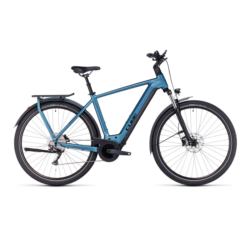 Vélo Electrique Cube Kathmandu Hybrid One 750 Bleu/Noir 2023 (631183)