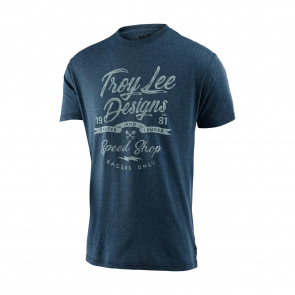 Troy Lee Designs Troy Lee Designs Widow Maker T-Shirt Indigo Black Heather