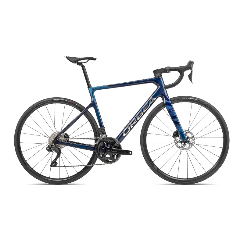 Vélo de Course Orbea Orca M30I Team Bleu Carbon View/Titane 2023 (N11253AG)