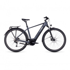 Cube Cube Touring Hybrid One 625 Easy Entry Elektrische Fiets Grijs/Wit 2023