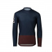 POC MTB Pure Shirt met Lange Mouwen Toermalijn Blauw/Axiniet Bruin 2022