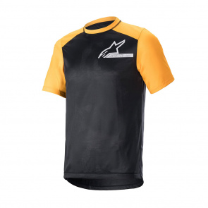 Alpinestars Alpinestars Alps 4 V2 Shirt met Korte Mouwen Zwart/Oranje/Wit 2022