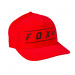 Casquette Fox Racing Pinnacle Tech Flexfit Rouge 2023