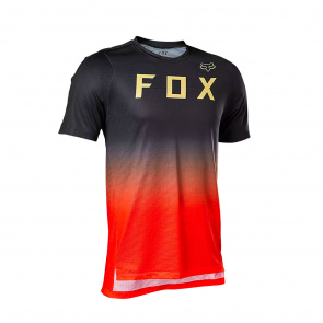 Fox Racing Fox Racing Flexair Shirt met Korte Mouwen Flo Rood 2023