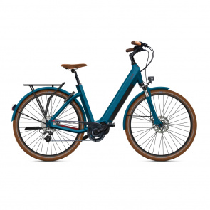 O2feel Vélo Electrique O2feel iSwan City Boost 6.1 432 Easy Entry Bleu Cobalt 2023