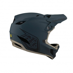 Troy Lee Designs Troy Lee Designs D4 Composite Helm Stealth Grijs 2022