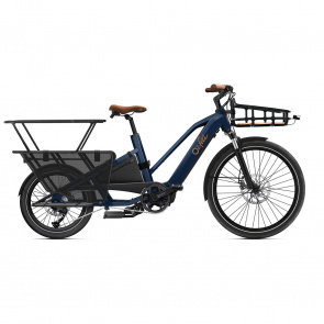 O2feel Vélo Electrique O2feel Equo Cargo Boost 3 432 Family Bleu Boréal 2023