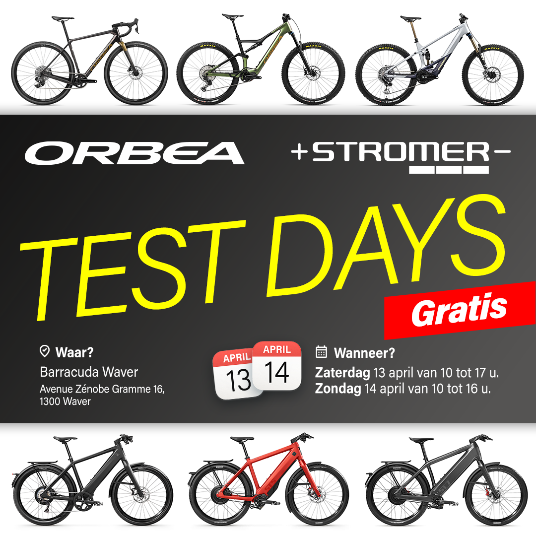 Orbea/Stromer Test Days in WAVER !!