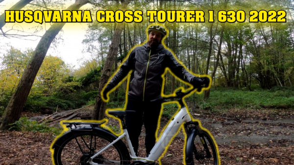 Découvrez le vélo électrique trekking Husqvarna Cross Tourer 1 630 en VIDEO avec JEFF